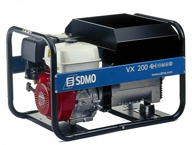 Бензиновый сварочный аппарат SDMO VX 200/4 H